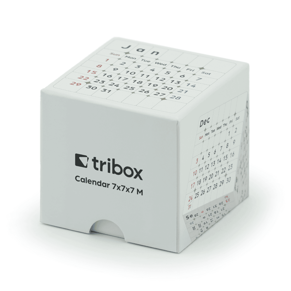 Z-Cube+Tribox Calendar 7x7 M - Stickerless image 6