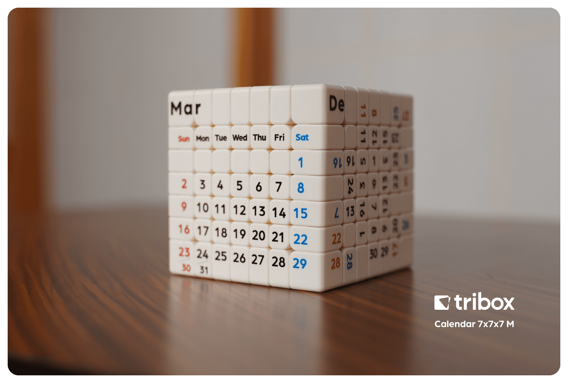 Z-Cube+Tribox Calendar 7x7 M - Stickerless image 10