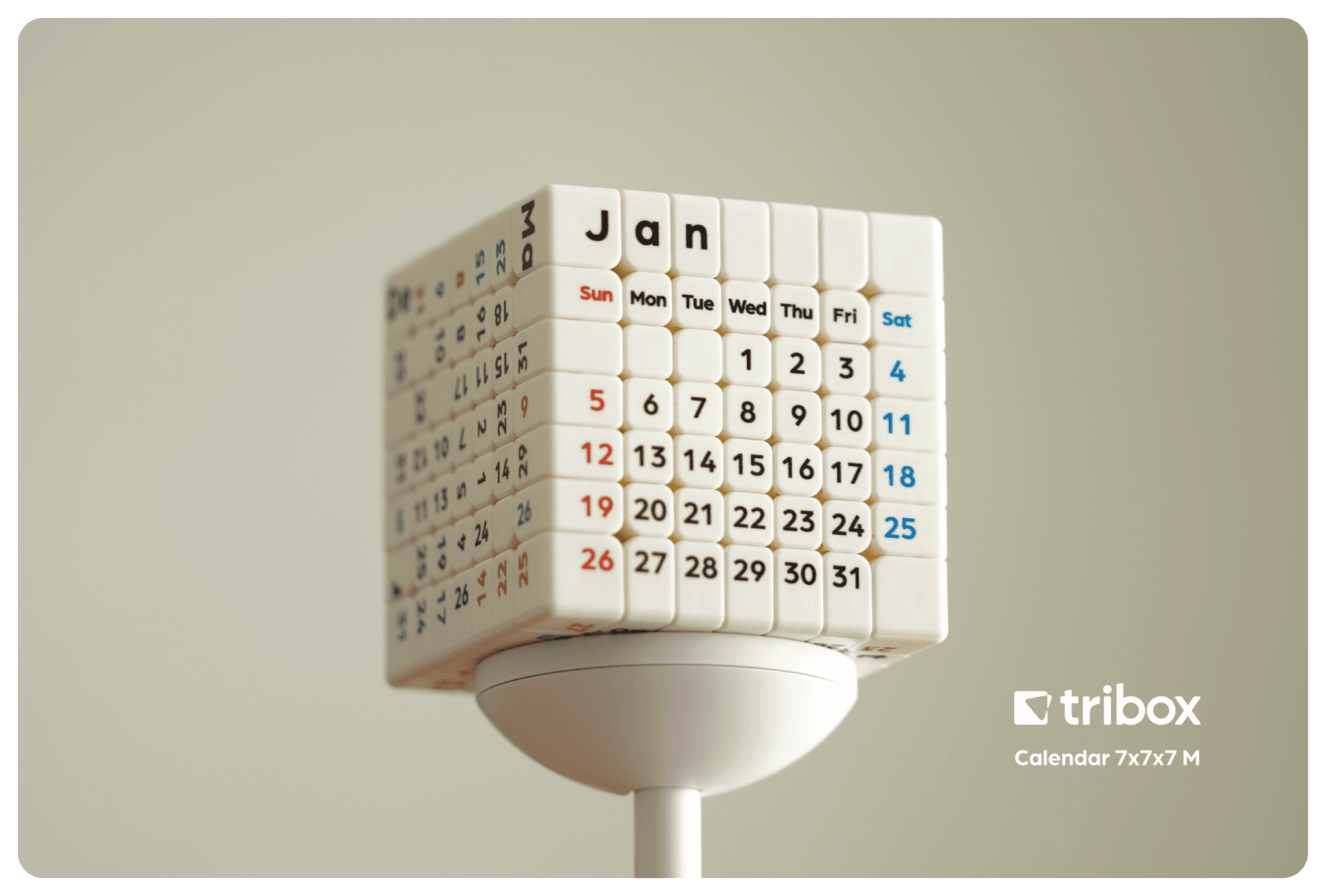 Z-Cube+Tribox Calendar 7x7 M - Stickerless image 14