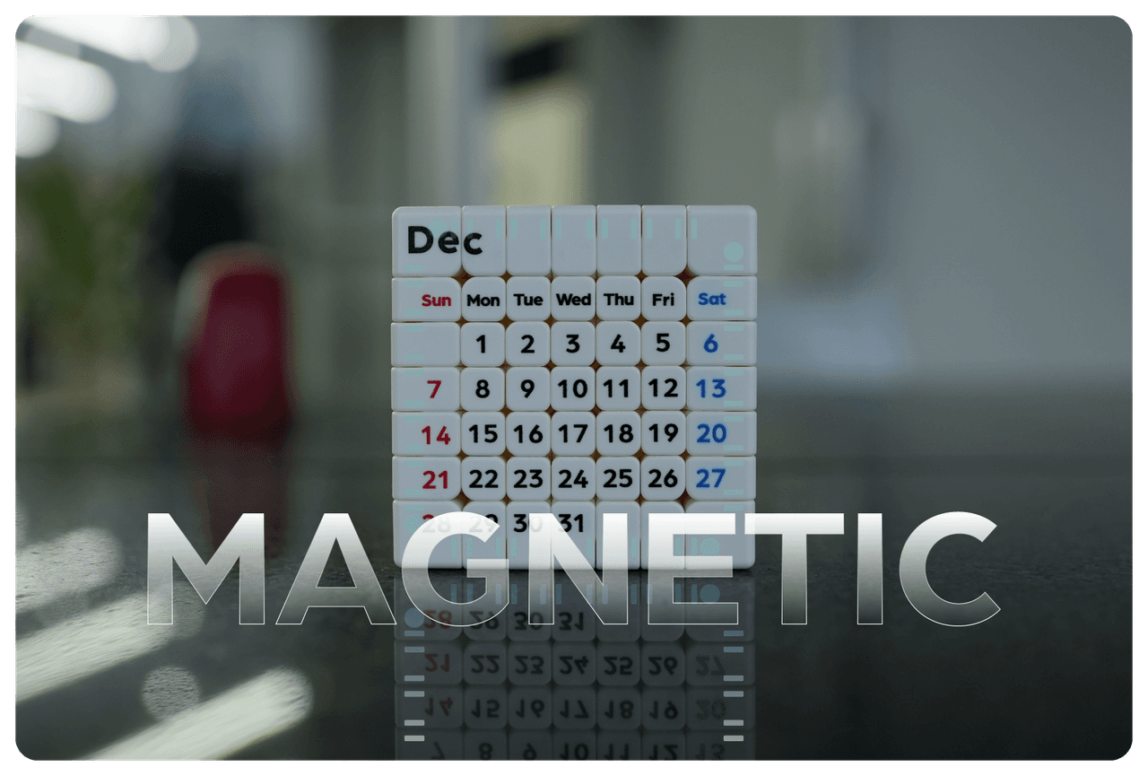 Z-Cube+Tribox Calendar 7x7 M - Stickerless image 17
