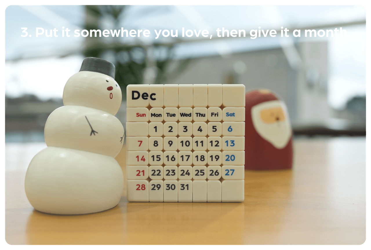 Z-Cube+Tribox Calendar 7x7 M - Stickerless image 19