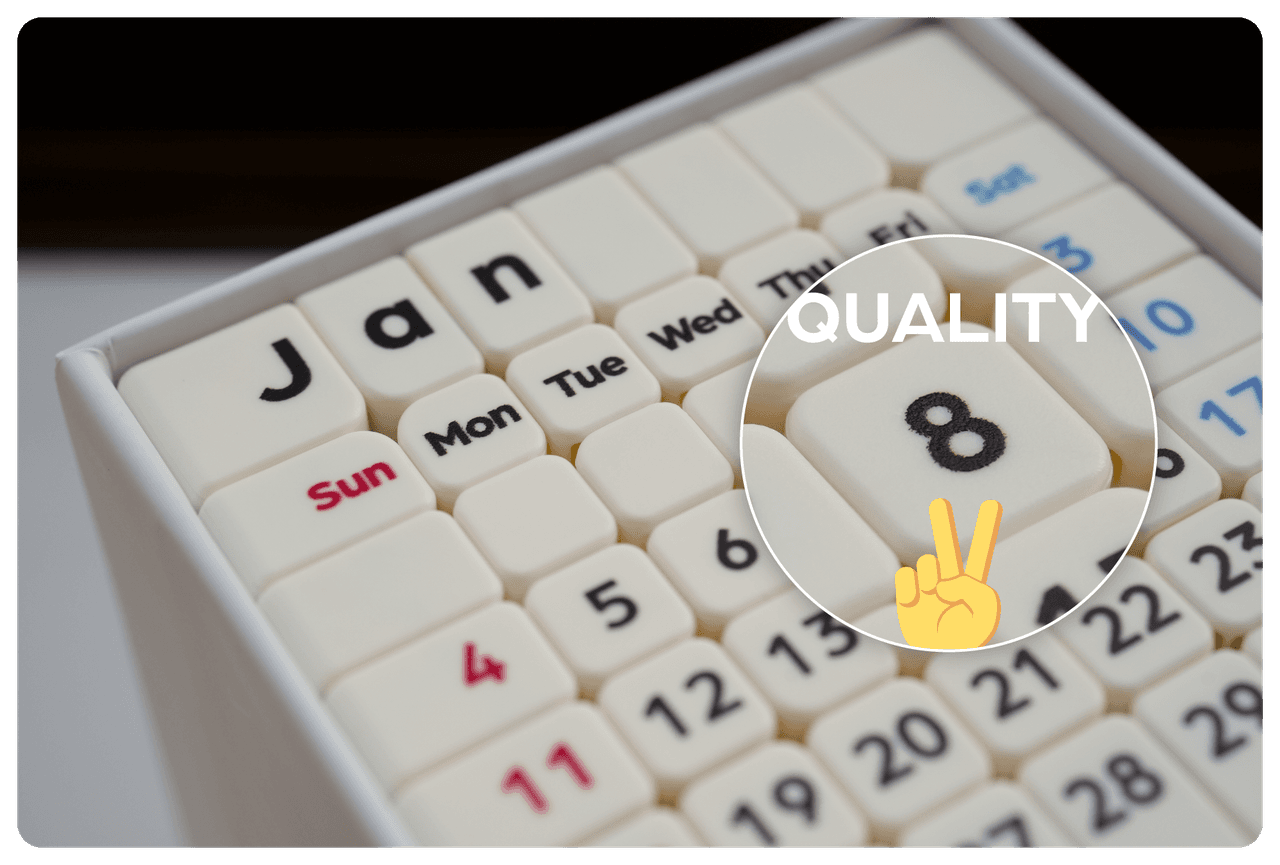 Z-Cube+Tribox Calendar 7x7 M - Stickerless image 20