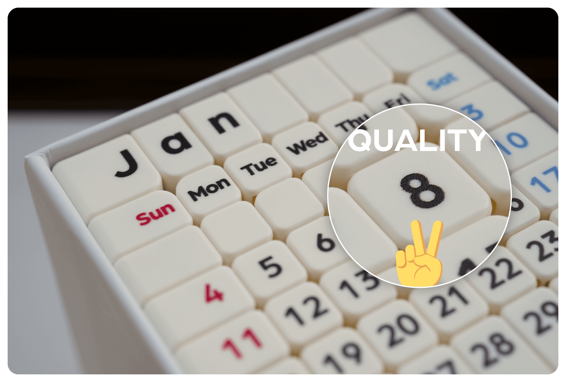 Z-Cube+Tribox Calendar 7x7 M - Stickerless image 20