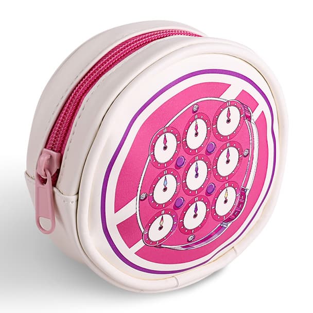 QiYi Clock Pouch - Pink image 1