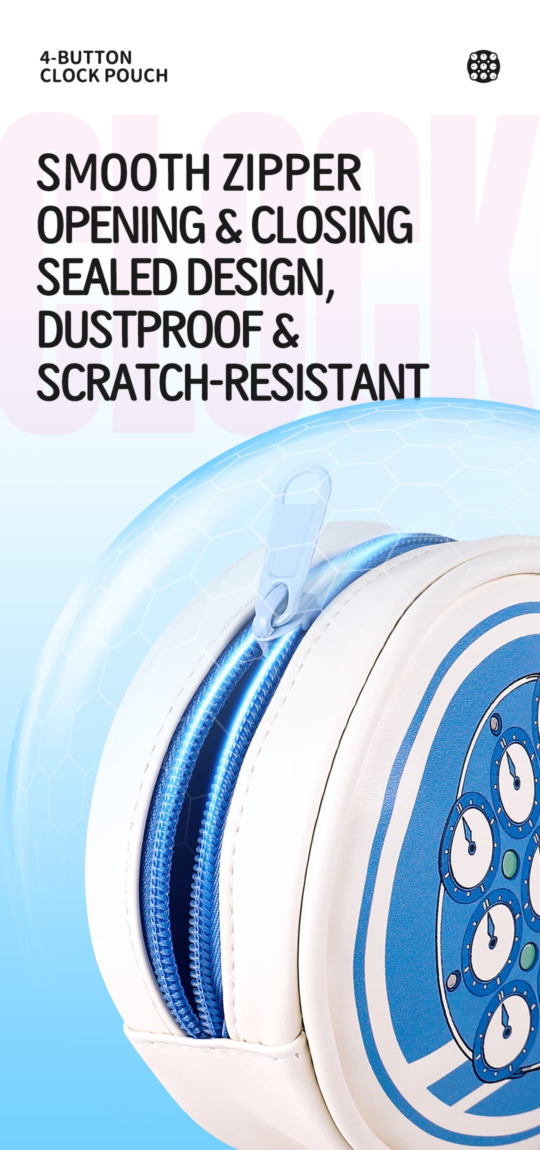 QiYi Clock Pouch - Blue image 14