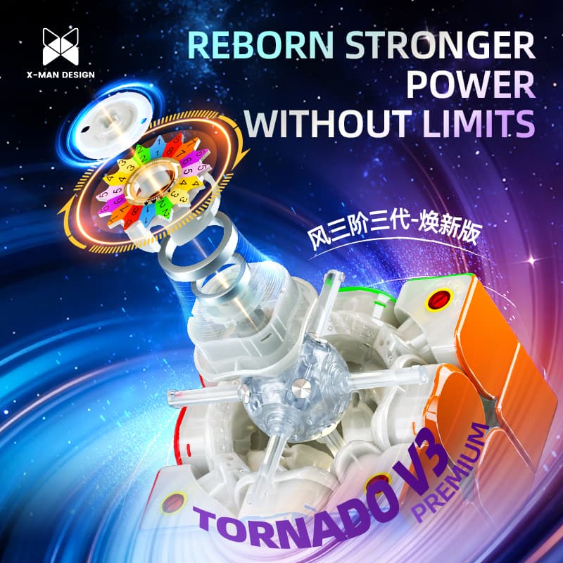 XMD Tornado V3 Premium 3x3 Pioneer UV image 3