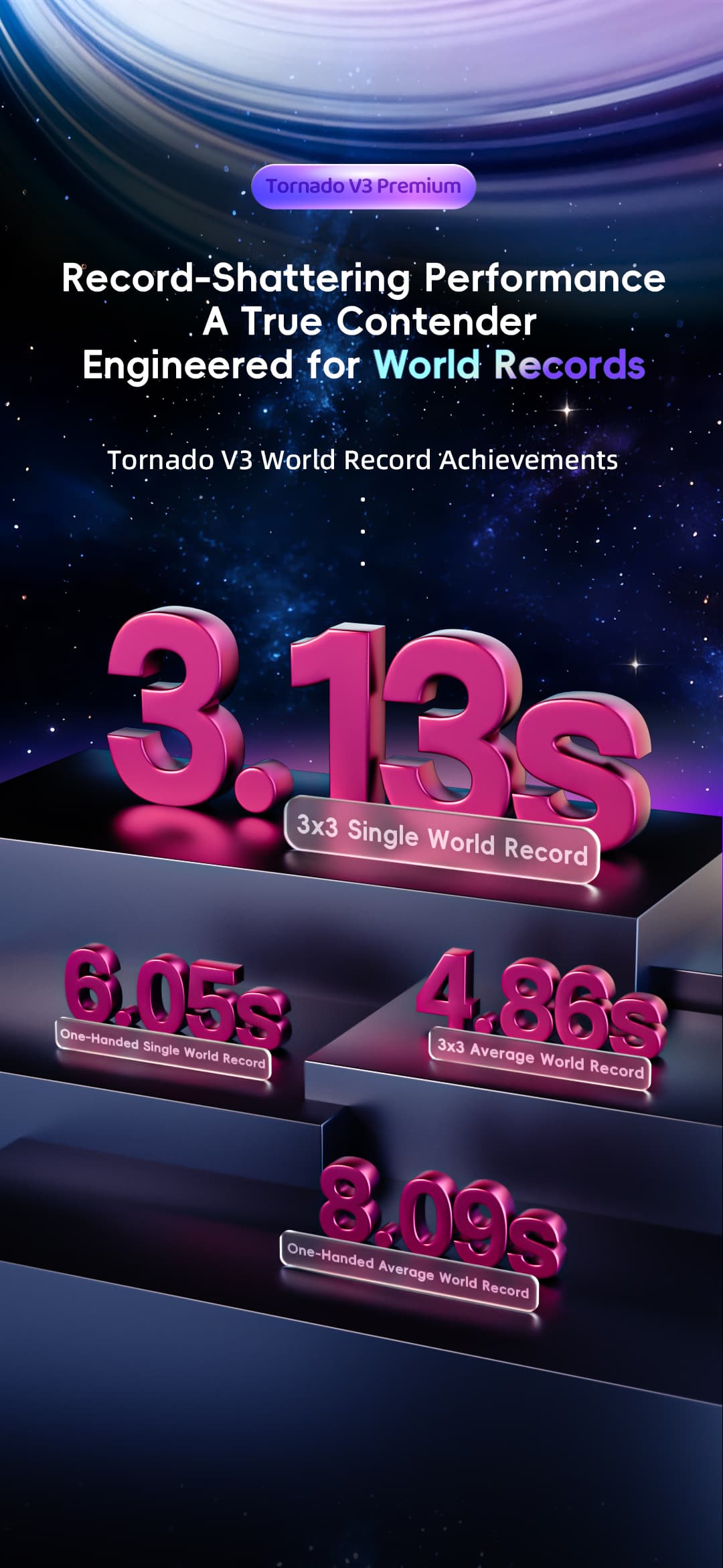 XMD Tornado V3 Premium 3x3 Pioneer UV image 13
