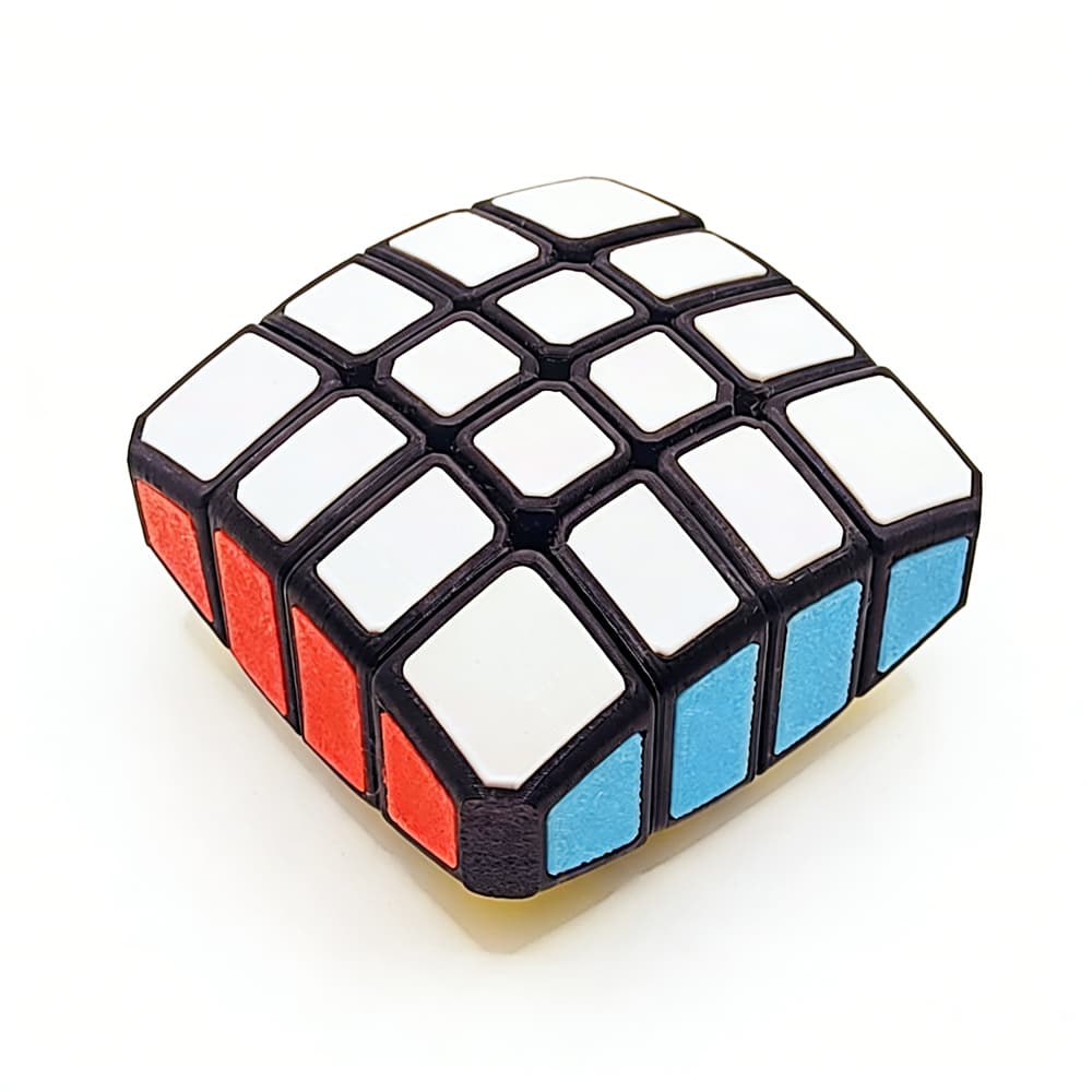Zee 1x4x4 Floppy Cube - Black image 1