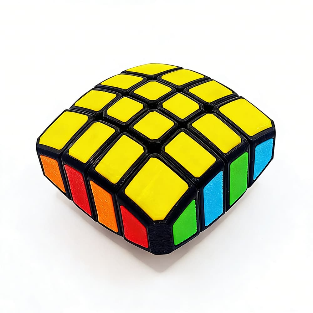 Zee 1x4x4 Floppy Cube - Black image 3