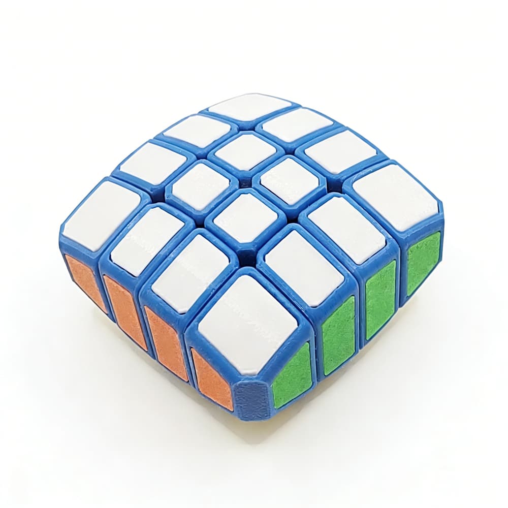 Zee 1x4x4 Floppy Cube - Blue image 1