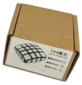 Zee 1x4x4 Floppy Cube - Black image 2