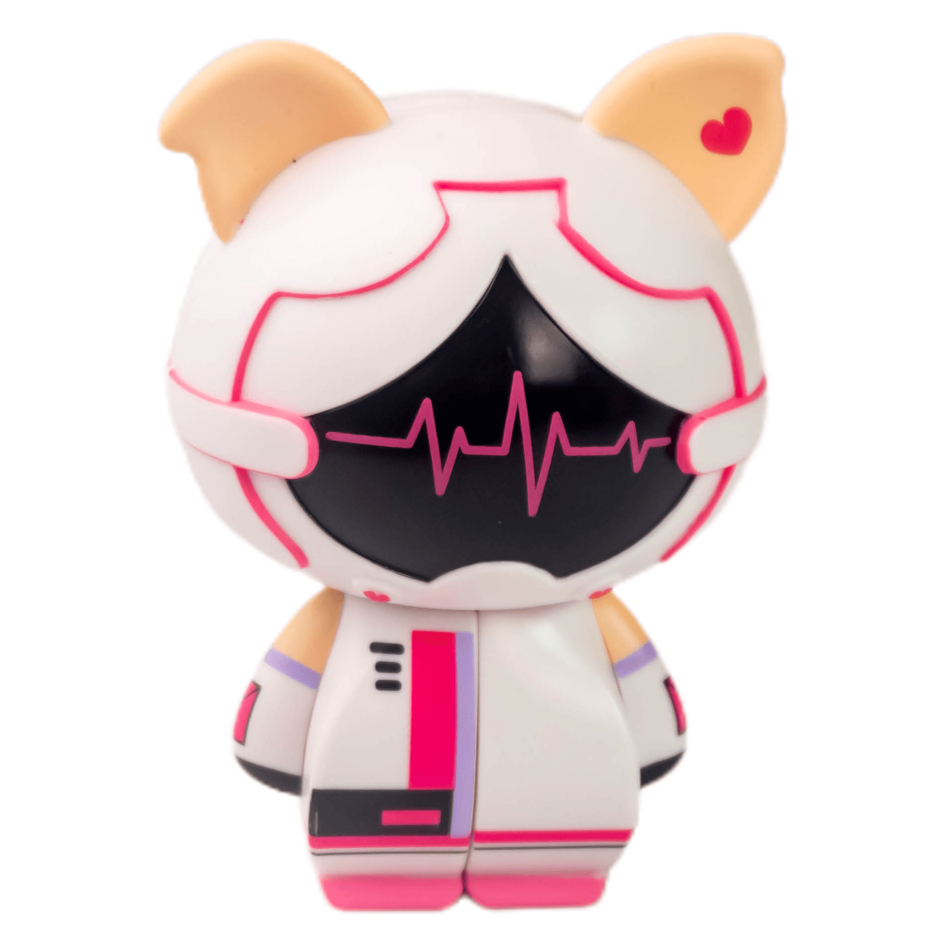 KB 2x2 - Pig Amy - Stickerless image 1