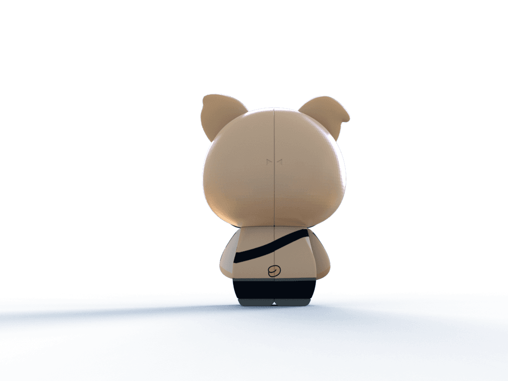 KB 2x2 - Pig Andy - Stickerless image 5