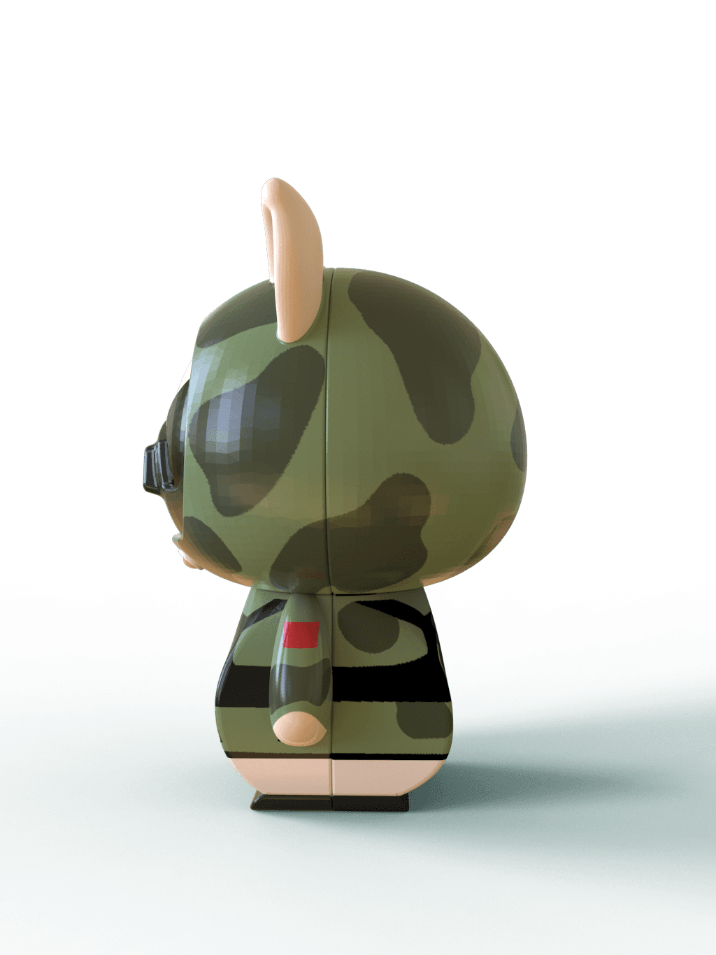 KB 2x2 - Pig Woody - Stickerless image 5