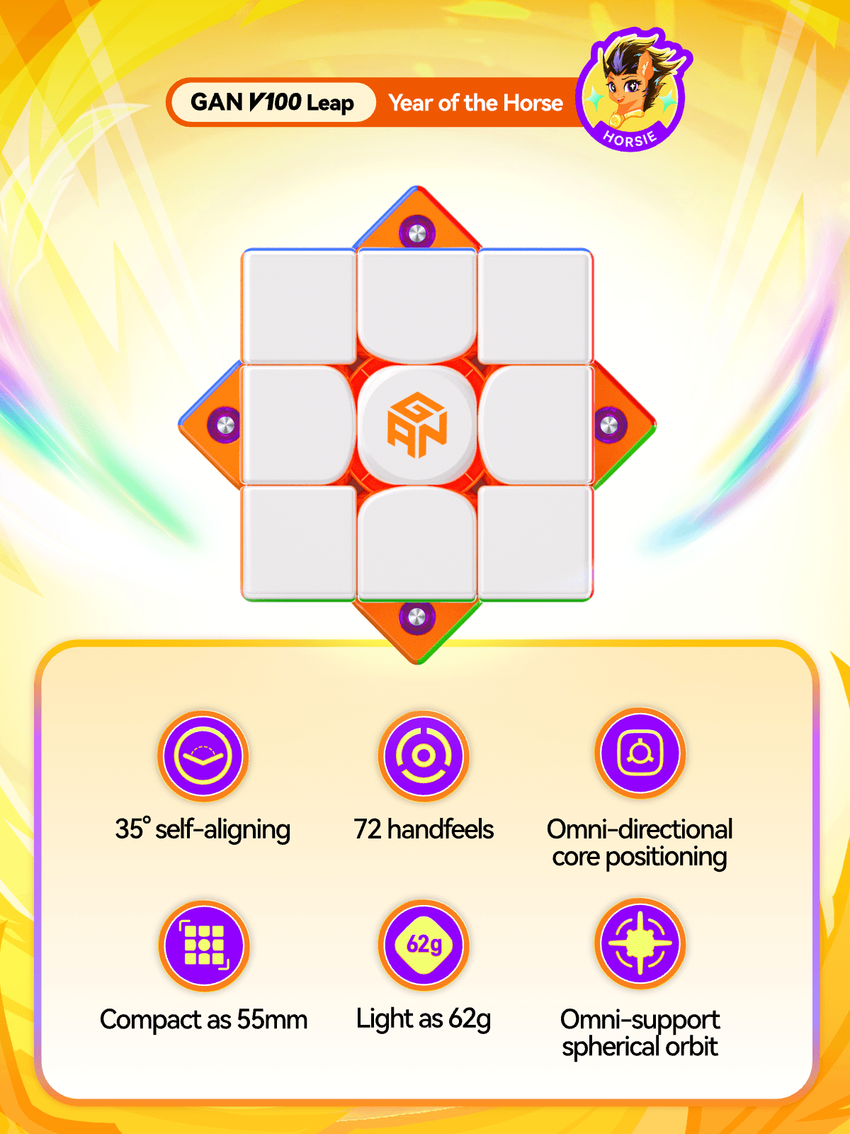 GAN V100 Leap (Year of Horse Edition) - Frosted image 21