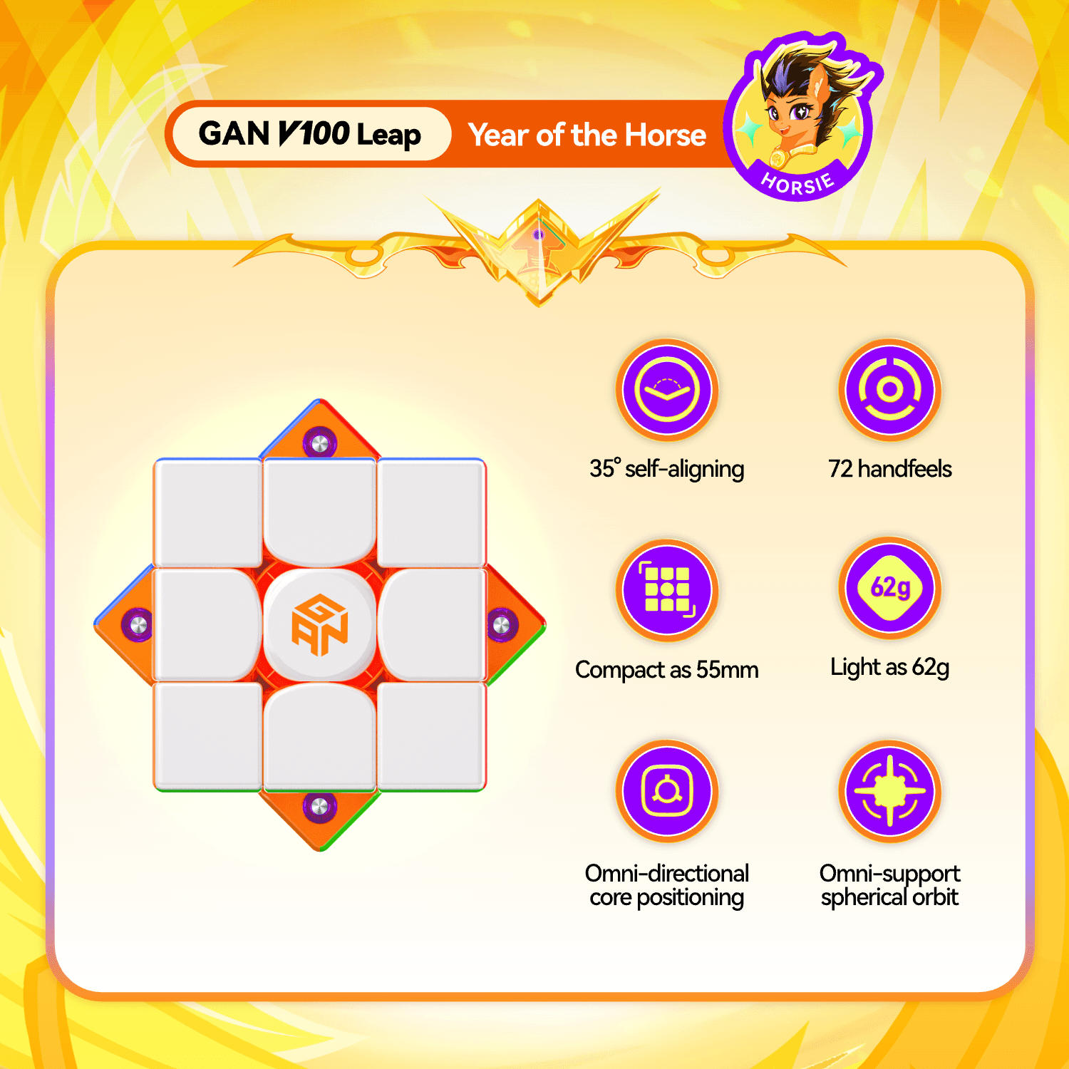 GAN V100 Leap (Year of Horse Edition) - Frosted image 36