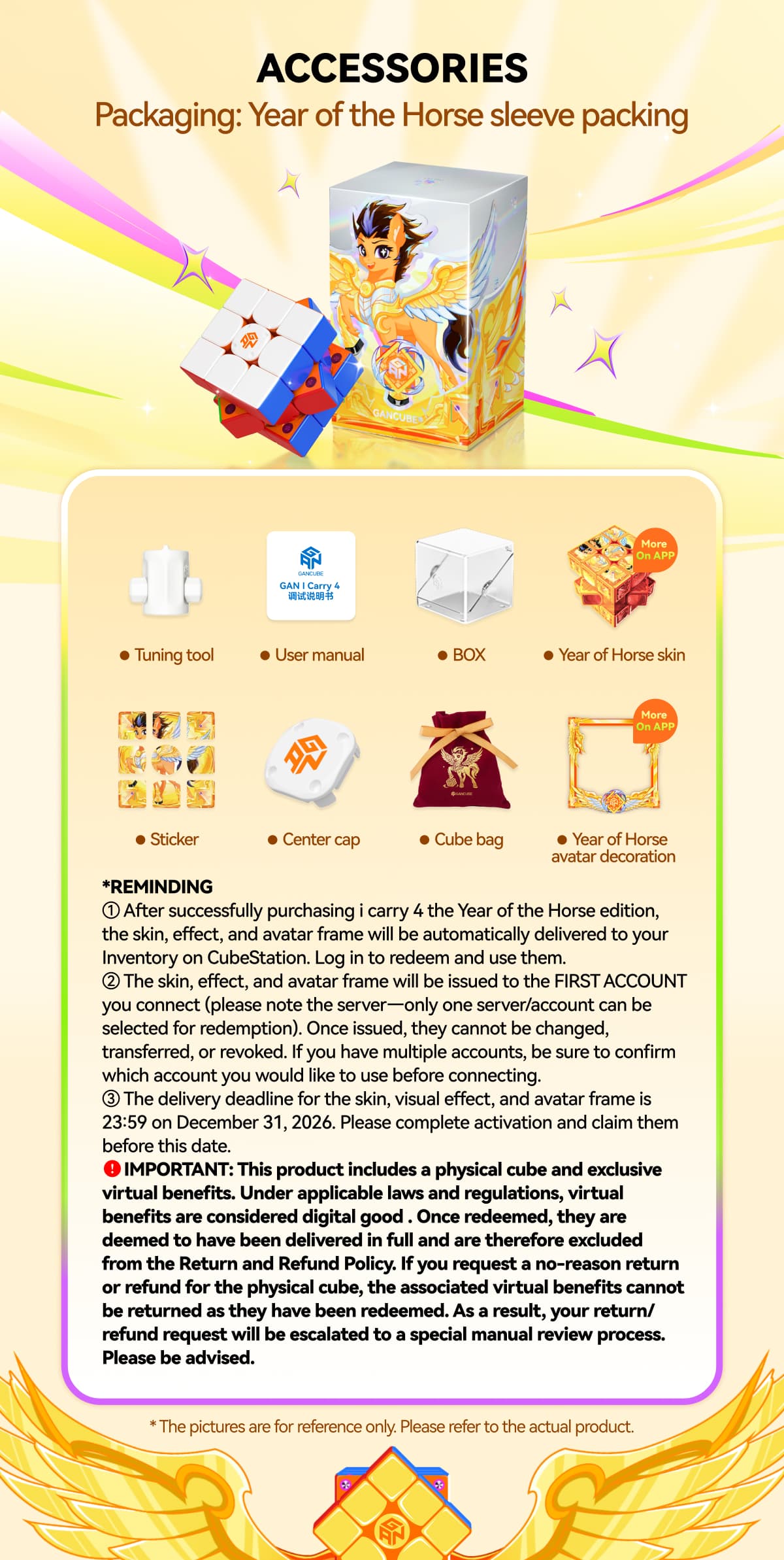 GAN356 i Carry 4 (Year of Horse Edition) - Frosted image 20