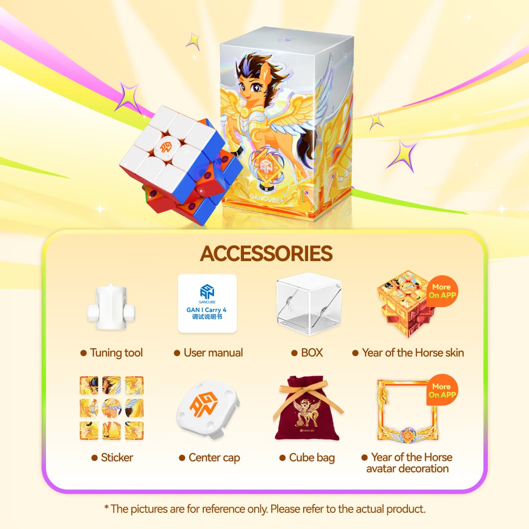 GAN356 i Carry 4 (Year of Horse Edition) - Frosted image 32