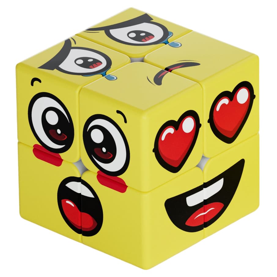 Z-Cube Yellow Face Cube - Yellow image 1
