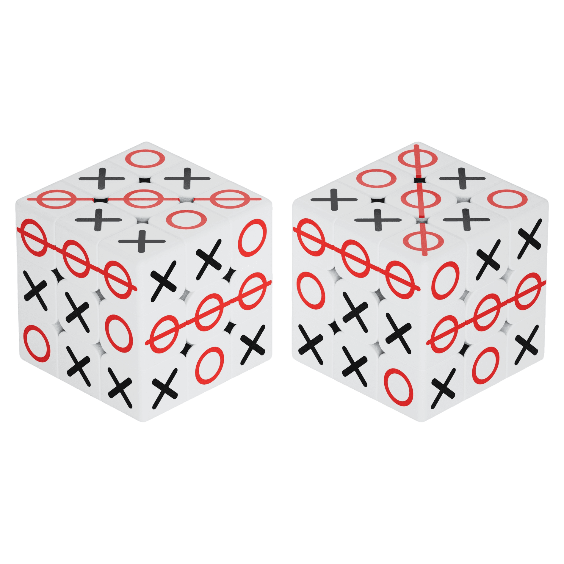 Z-Cube Tic-TAC-Toe Cube - White image 3