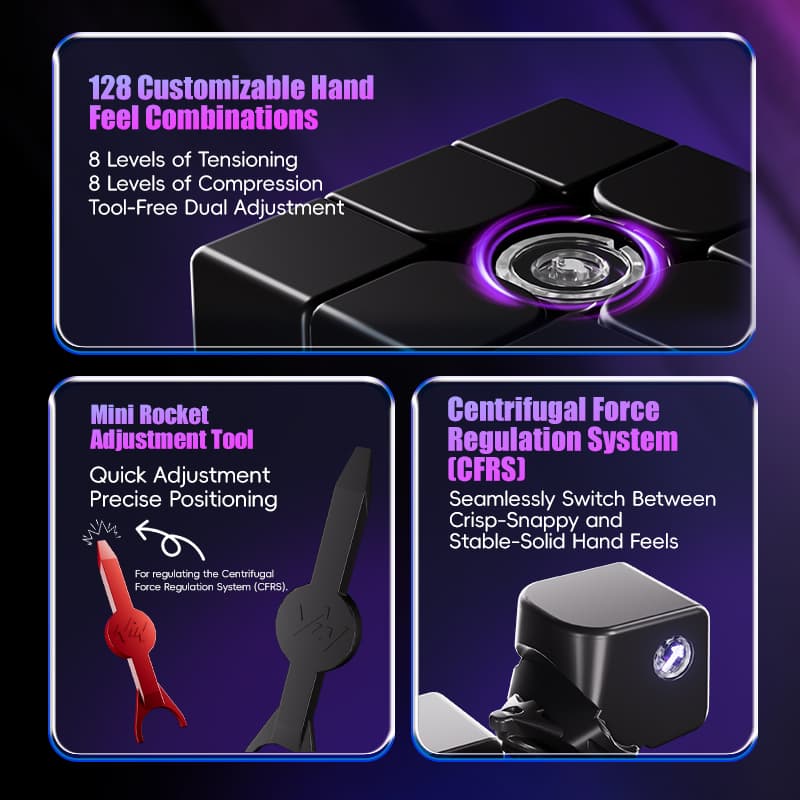 VinCube 3x3 Nova Maglev Ball Core UV - Stickerless image 8