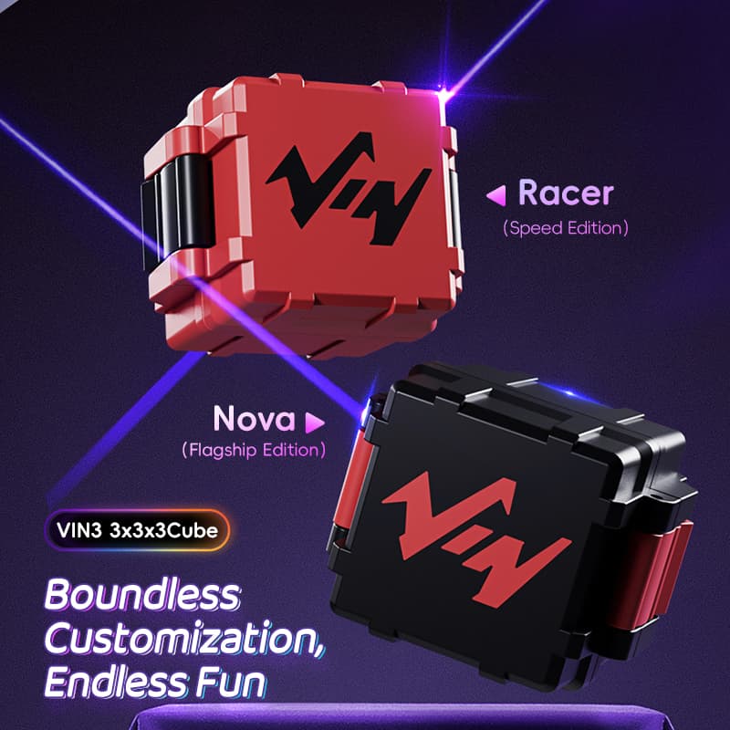 VinCube 3x3 Nova Maglev Ball Core UV - Stickerless image 11