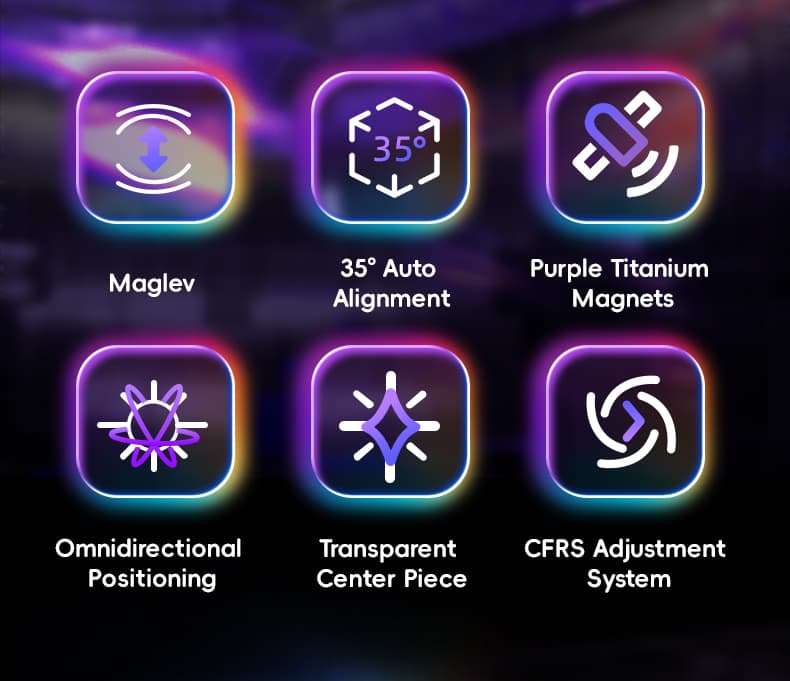 VinCube 3x3 Nova Maglev Ball Core UV - Stickerless image 15