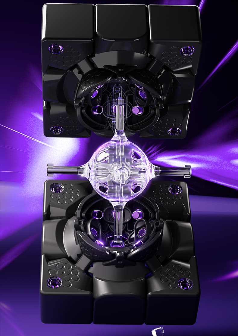 VinCube 3x3 Nova Maglev Ball Core UV - Stickerless image 22