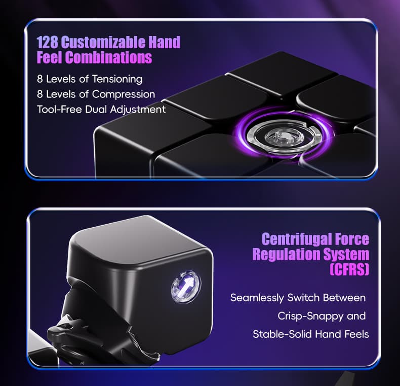 VinCube 3x3 Nova Maglev Ball Core UV - Stickerless image 32