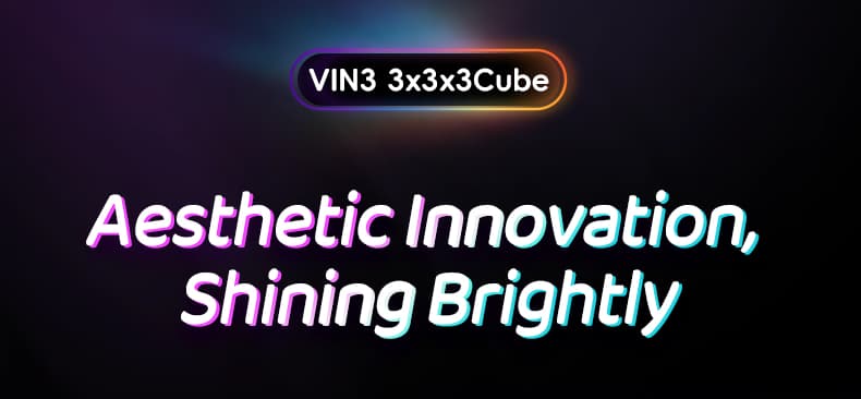 VinCube 3x3 Nova Maglev Ball Core UV - Stickerless image 34