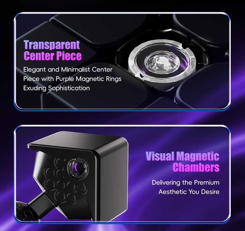 VinCube 3x3 Nova Maglev Ball Core UV - Stickerless image 35