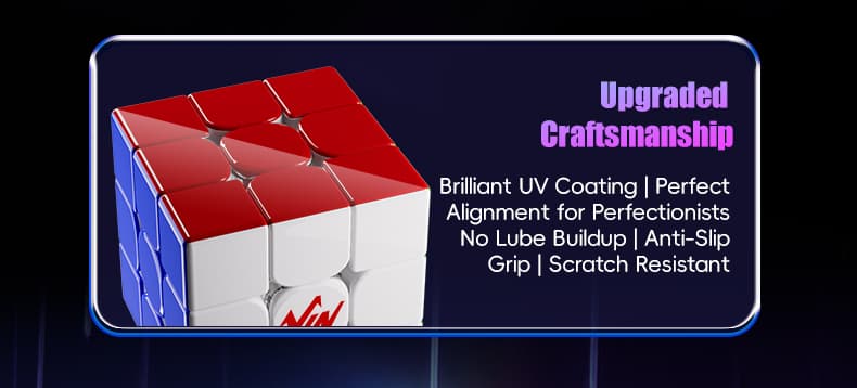 VinCube 3x3 Nova Maglev Ball Core UV - Stickerless image 39