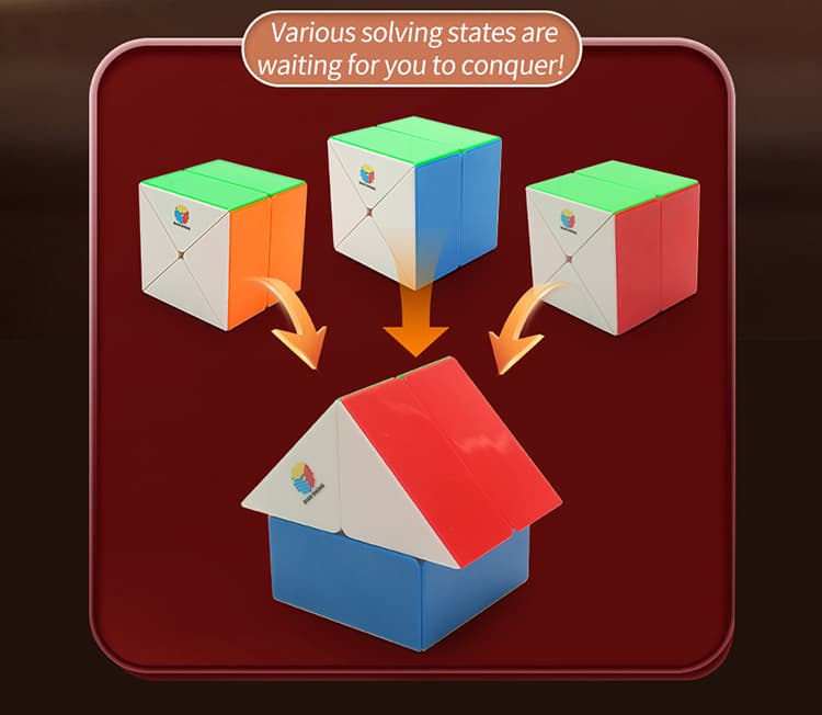 DianSheng House Cube 2x2 - Red image 34