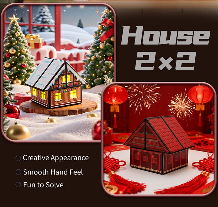 DianSheng House Cube 2x2 - Red image 40