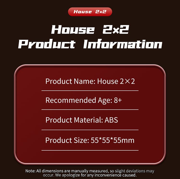 DianSheng House Cube 2x2 - Red image 41