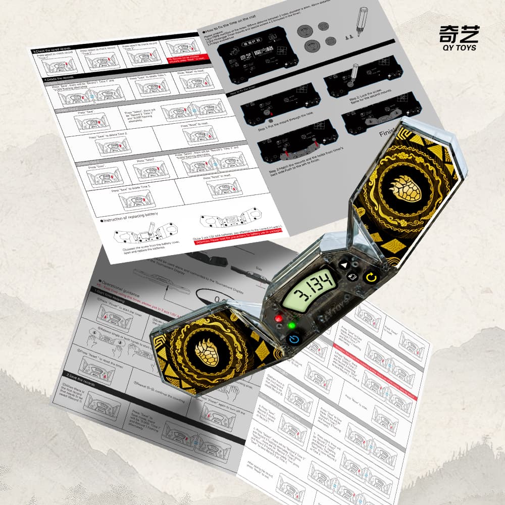 QiYi Timer VermilionBird - Trans.Red image 6