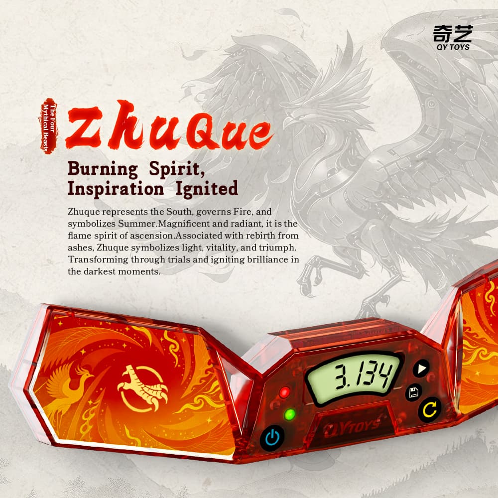 QiYi Timer VermilionBird - Trans.Red image 10