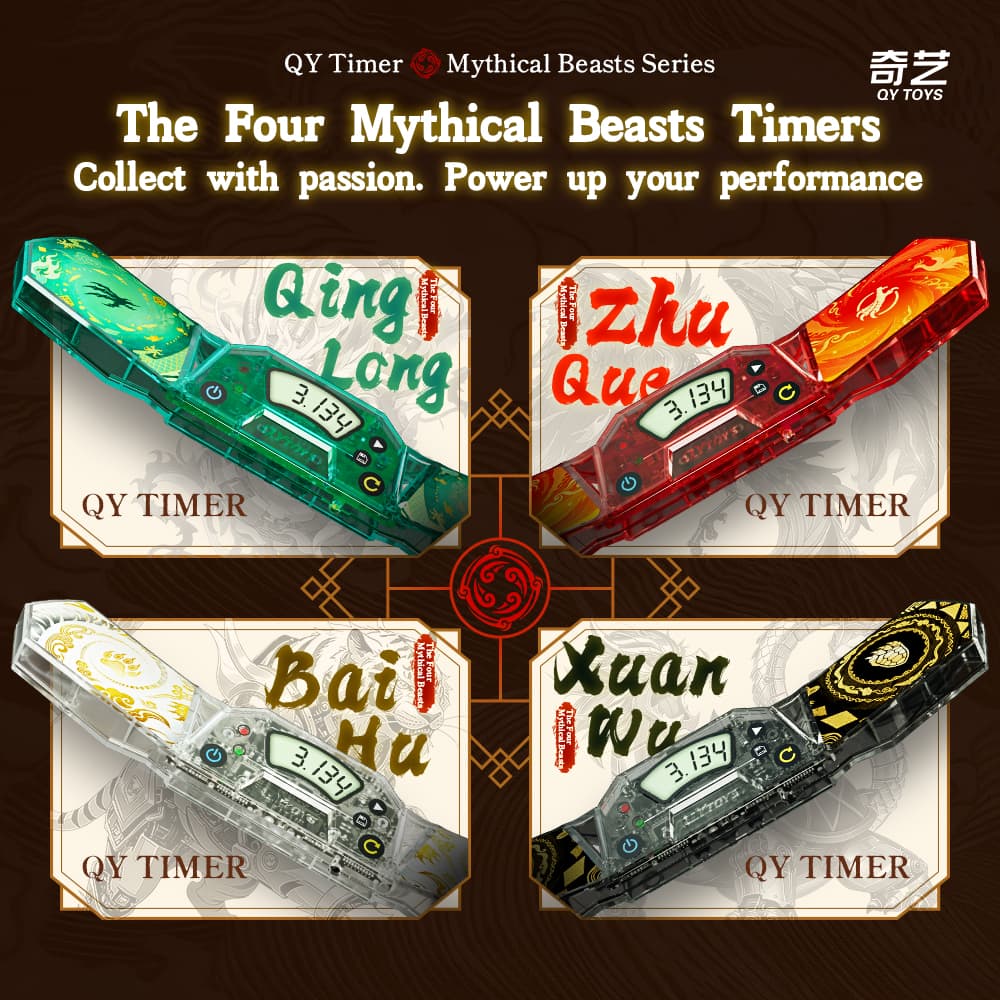 QiYi Timer VermilionBird - Trans.Red image 15