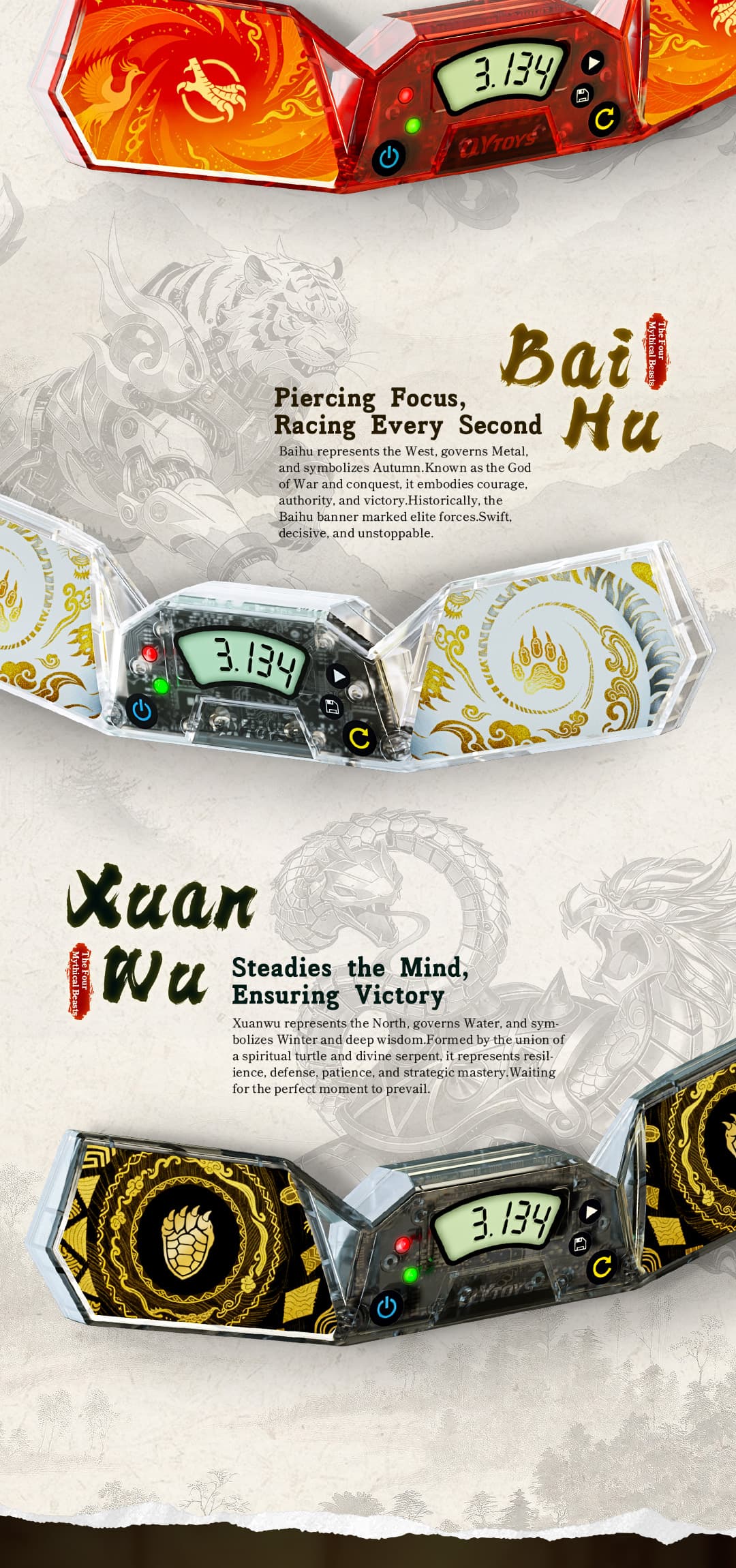 QiYi Timer VermilionBird - Trans.Red image 18