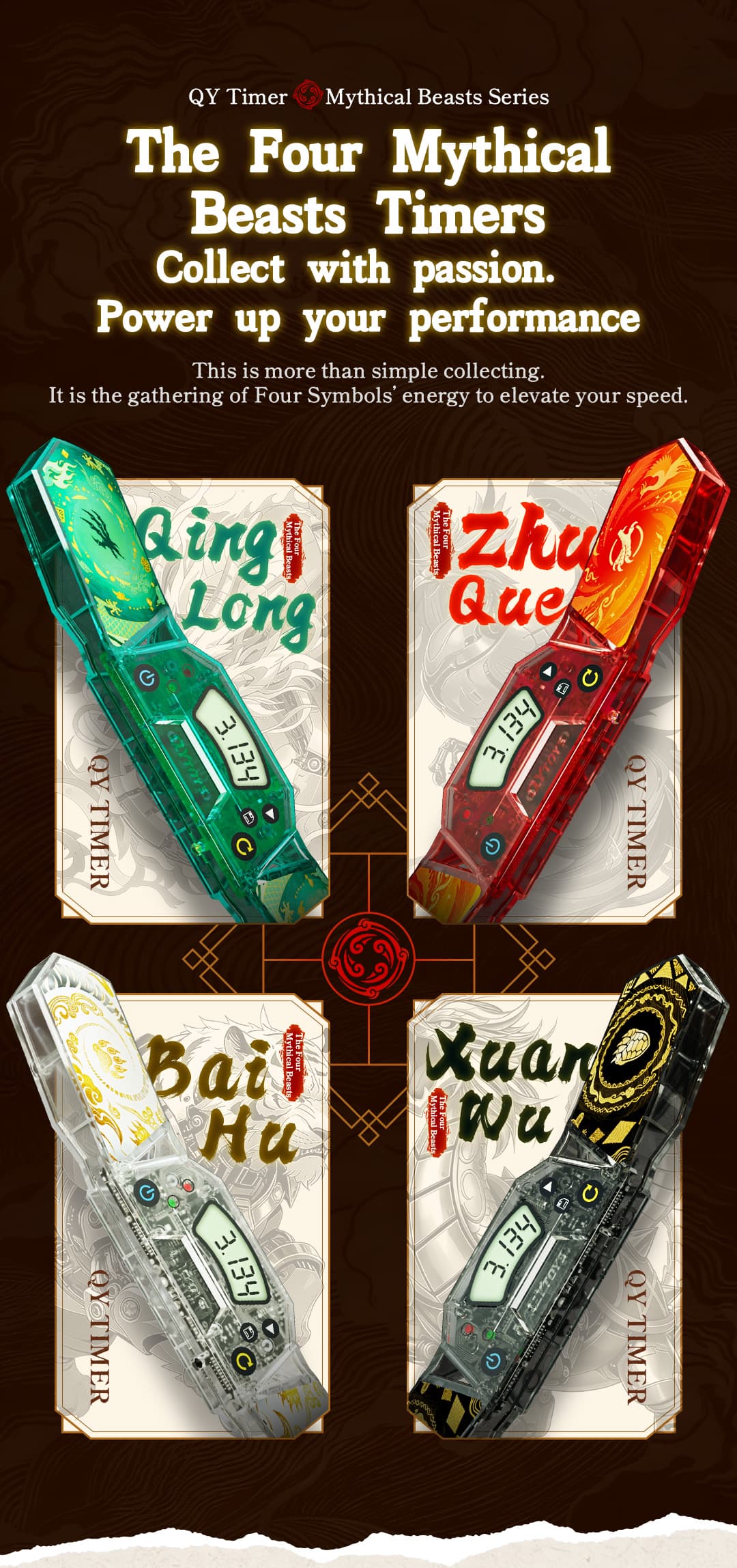 QiYi Timer VermilionBird - Trans.Red image 26