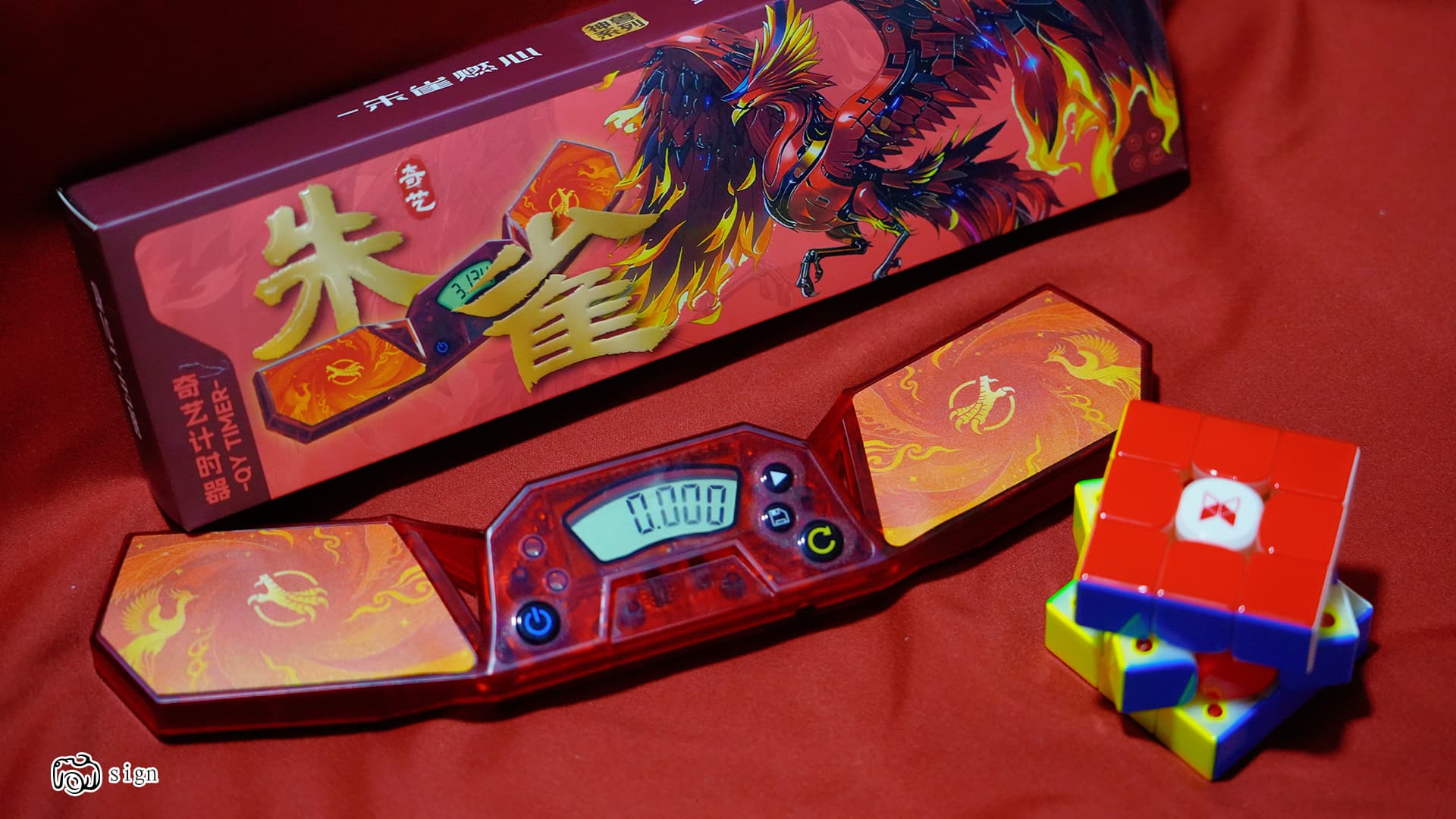 QiYi Timer VermilionBird - Trans.Red image 31