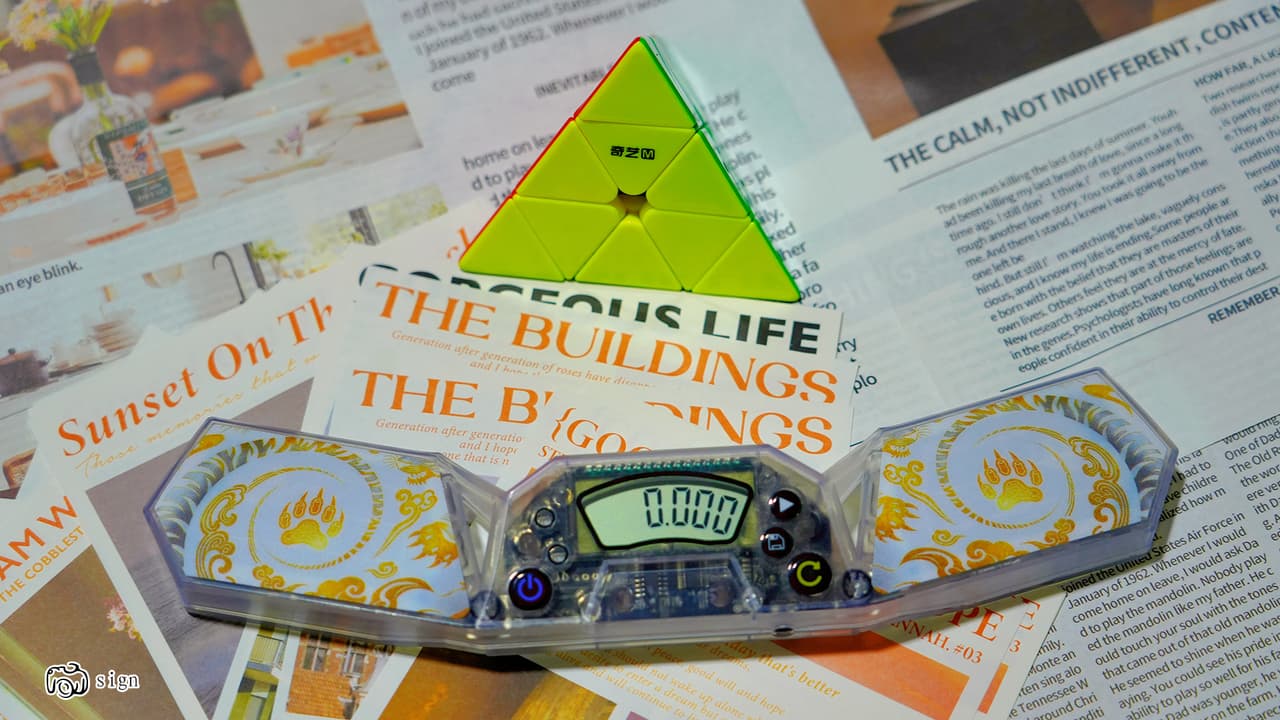 QiYi Timer WhiteTiger - Transparent image 7