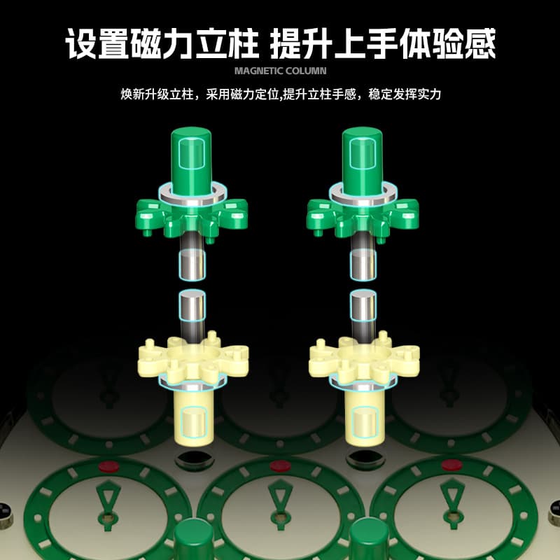 SengSo 4x4 Magnetic Clock V2 Limited - Green image 6