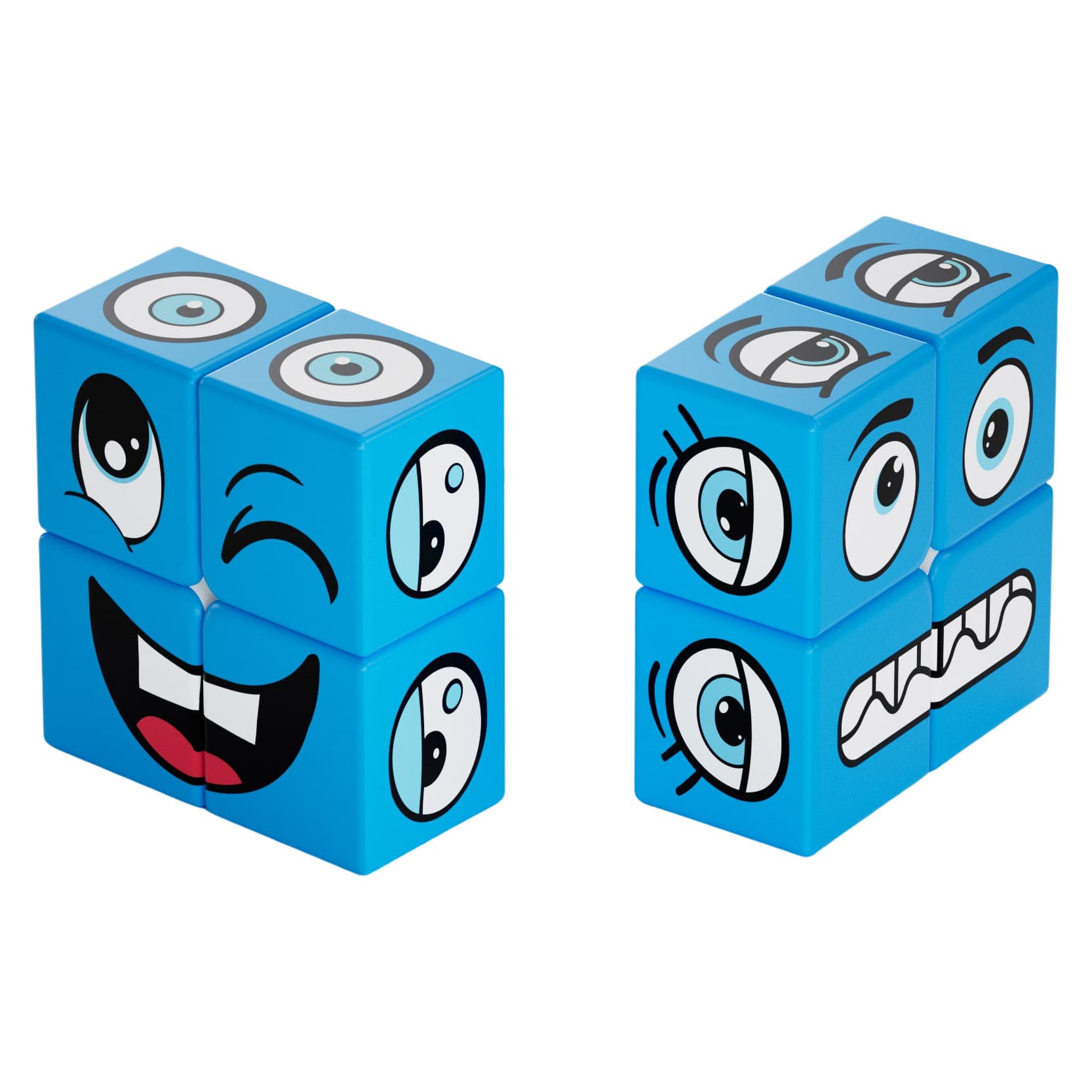 Z-Cube Blue Face 1x2x2 Cube - Blue image 3
