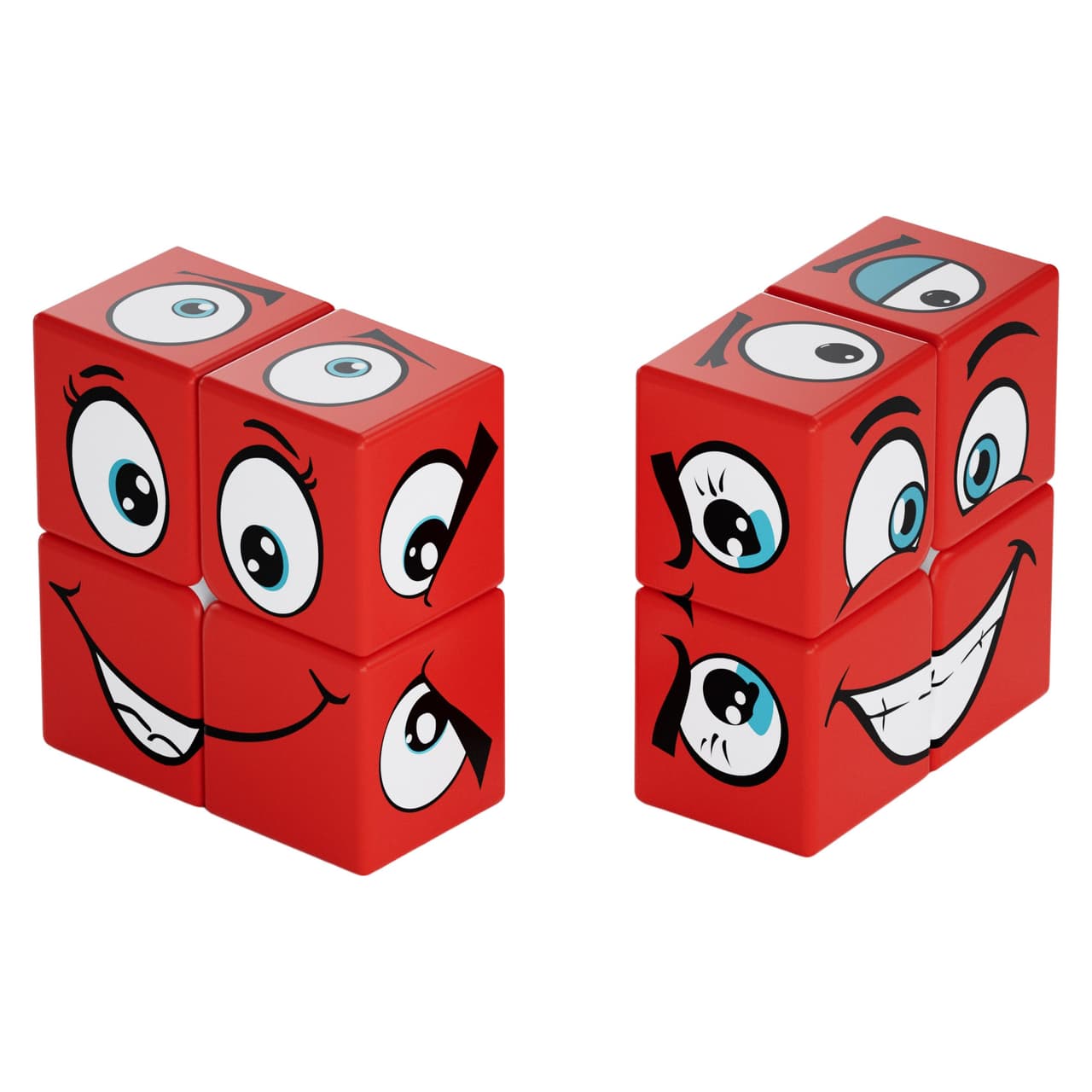 Z-Cube Red Face 1x2x2 Cube - Red image 3