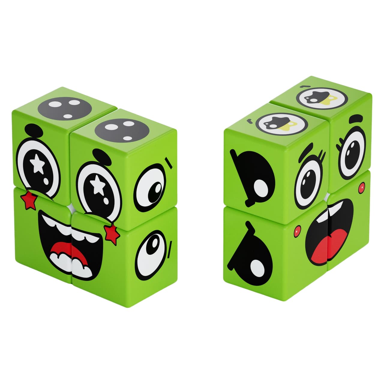 Z-Cube Green Face 1x2x2 Cube - Green image 3