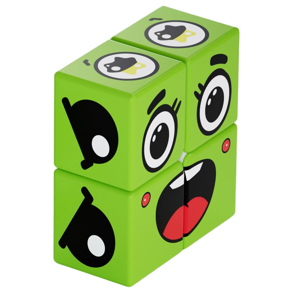 Z-Cube Green Face 1x2x2 Cube - Green image 2