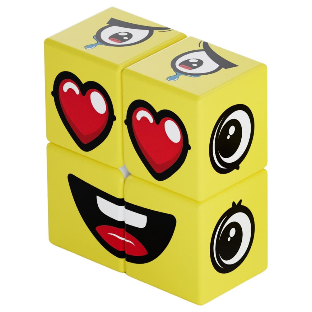 Z-Cube Yellow Face 1x2x2 Cube - Yellow image 1