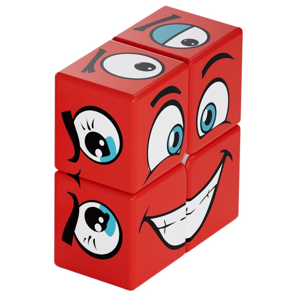 Z-Cube Red Face 1x2x2 Cube - Red image 2