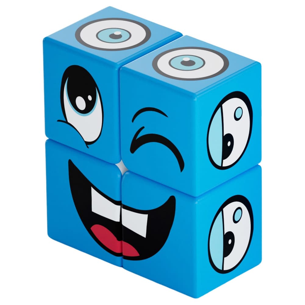 Z-Cube Blue Face 1x2x2 Cube - Blue image 1